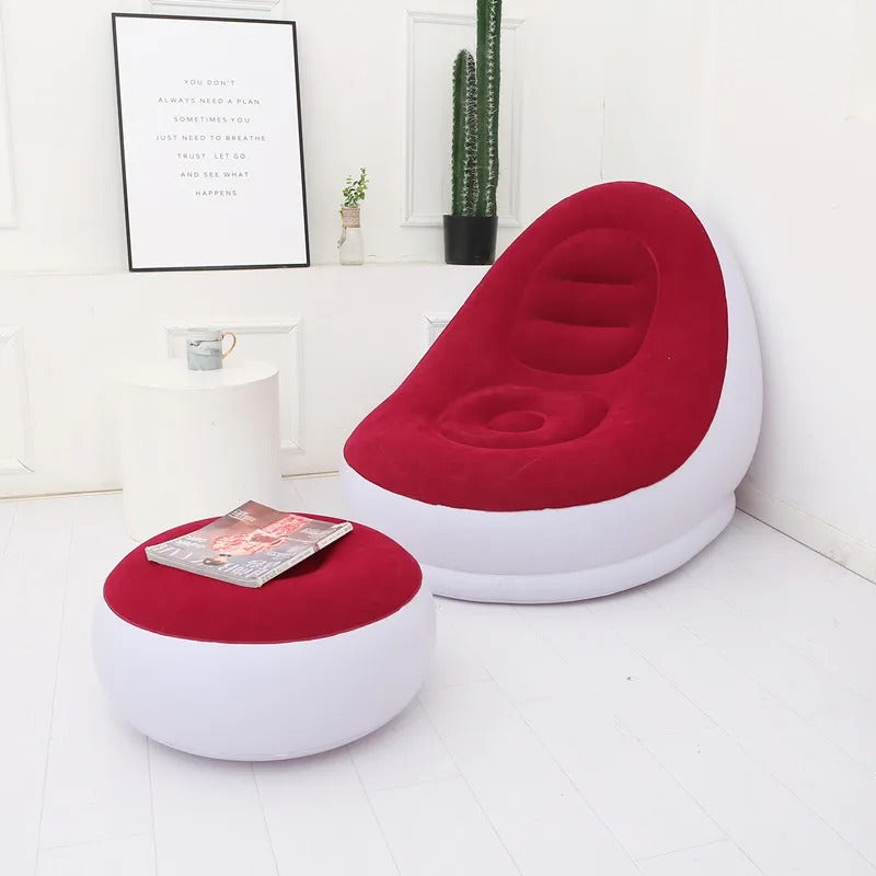 Sofa na Naduvavanje SIVA BOJA