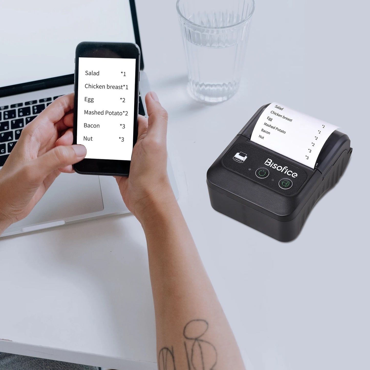 Prijenosni Mini Termalni BT Printer