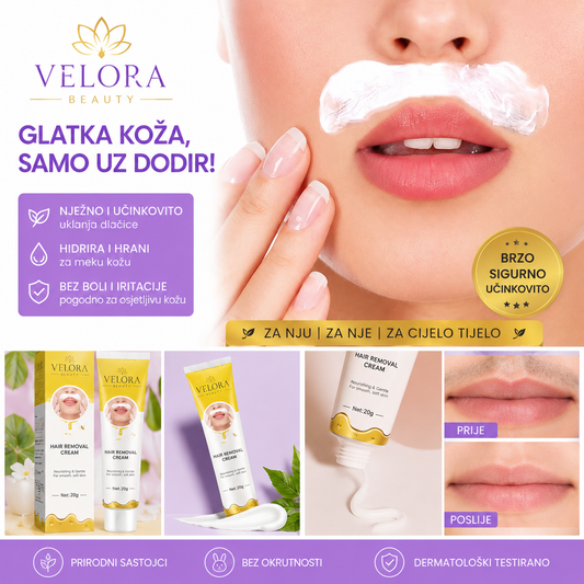Velora Beauty™ Krema za Uklanjanje Dlačica