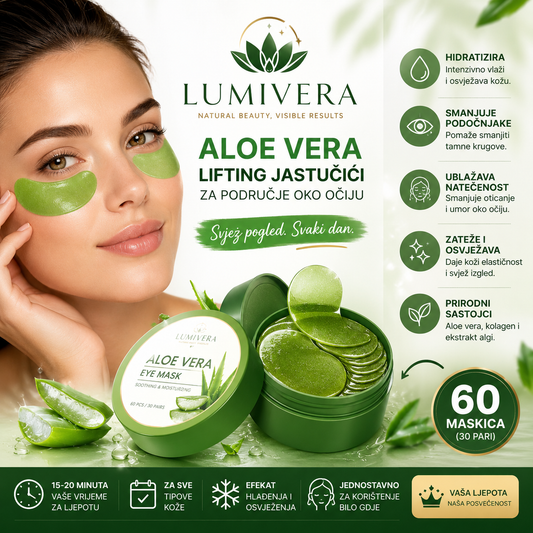 Aloe Vera lifting jastučići za područje oko očiju