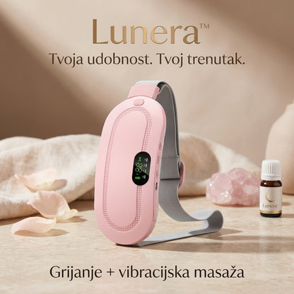 Lunera™ – Pojas za Grijanje i Masažu tokom Menstrualnih Dana