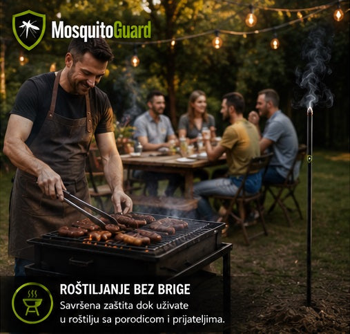 MosquitoGuard™ Prirodni Repelent Protiv Komaraca – 10 Komada