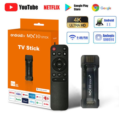 MX10 Android TV Stick