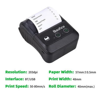 Prijenosni Mini Termalni BT Printer